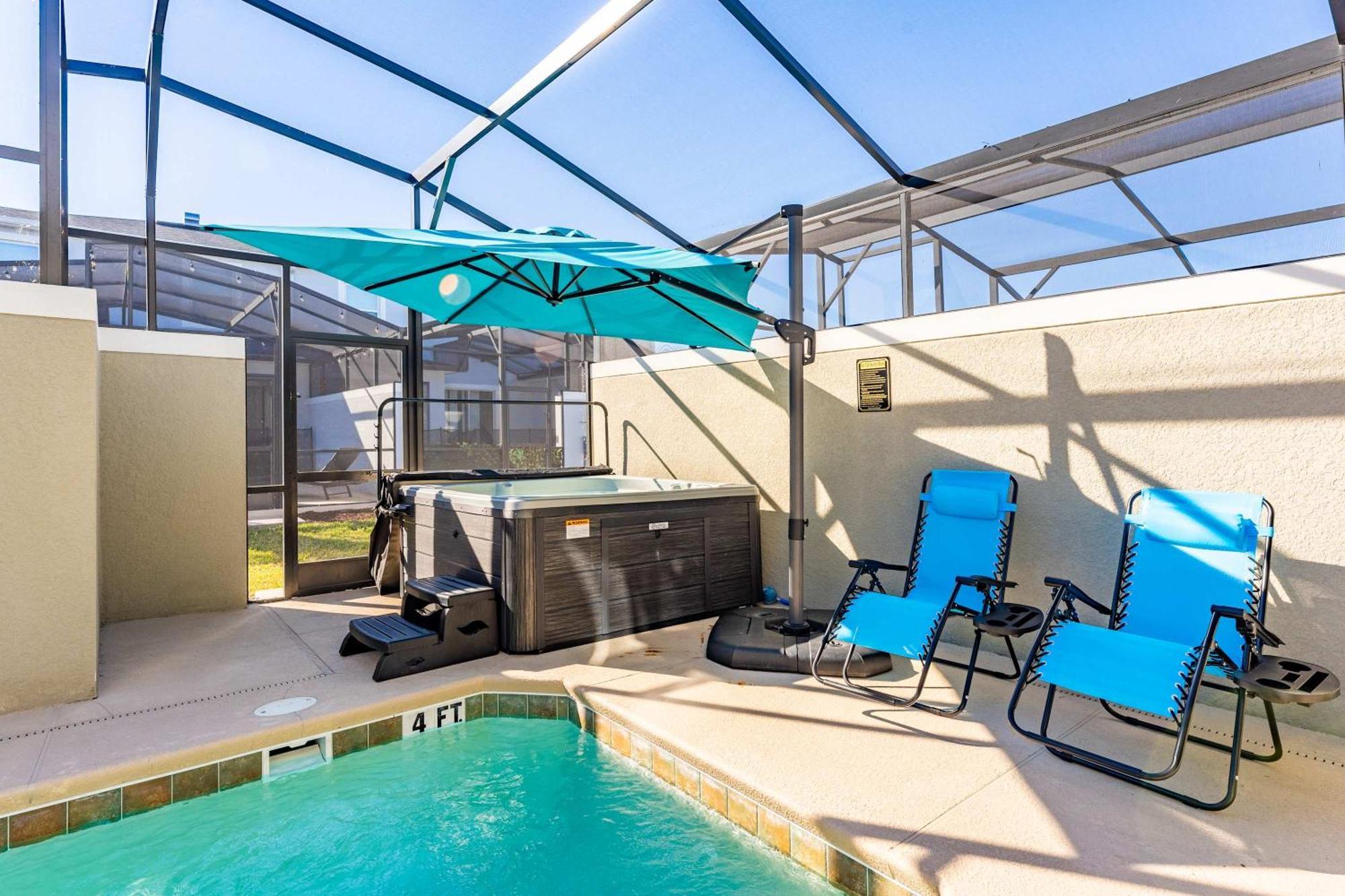 Villa Private Disney Oasis With Pool Hot Tub Ps5 And Modern Amenities Kissimmee Exterior foto